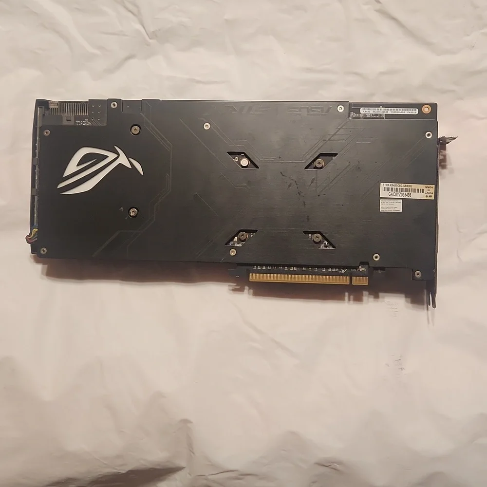 Asus strix RX480 8gb graphics card - Picture 2 of 6